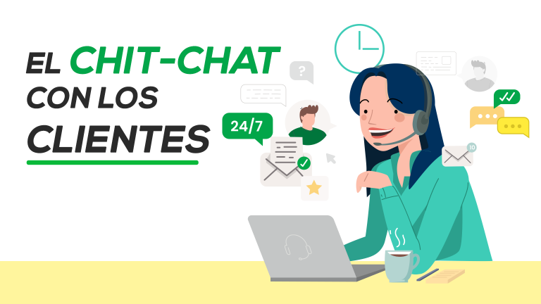 EL CHIT-CHAT CON LOS CLIENTES