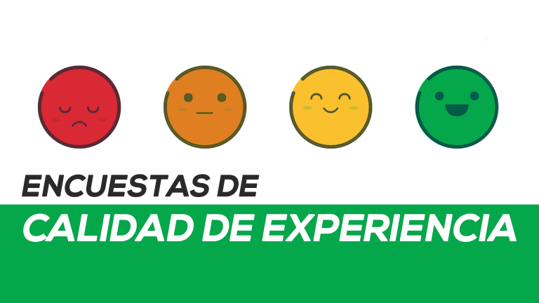 Encuestas de calidad de experiencia